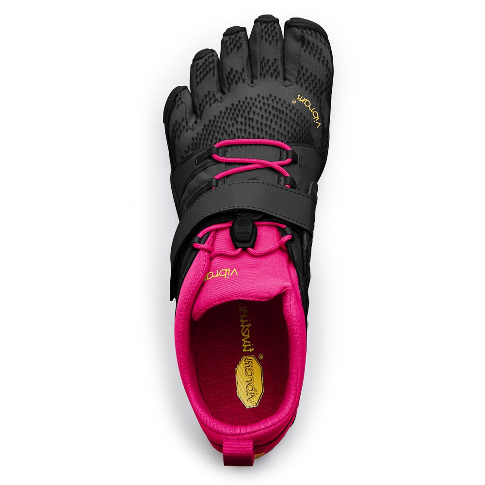 Vibram FiveFingers Dame Vandrestøvler Sort/Pink - V-Train 2.0 - 7280ECYDR